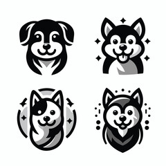 Fototapeta premium Dog logo