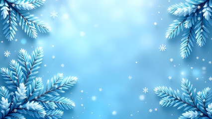 Christmas tree branches