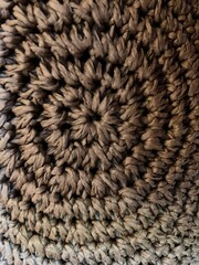 brown fur texture wool craft background 