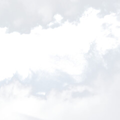 white cloud fluffy, fog or mistry for overlay and design. isolated on transparent background. PNG file