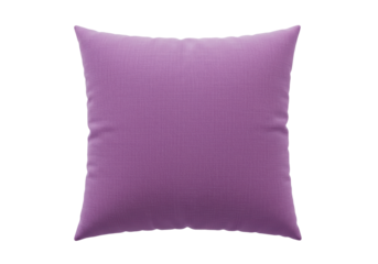 Isolated Plain Purple Throw Pillow