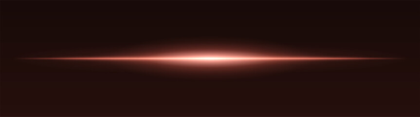 Single horizontal beam with expanded center and smooth fade on both sides. Balanced composition with gentle motion and soft edge lighting.