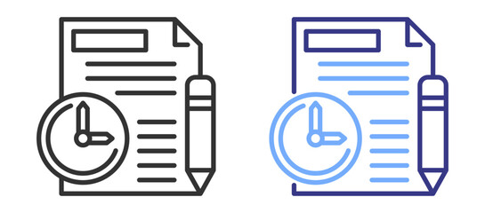 Duration Contract icon color