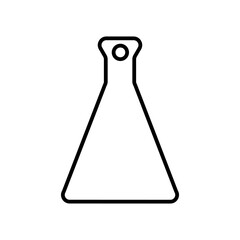 Kitchen board vector icon. Serving Board illustration sign. Meat board symbol or logo.