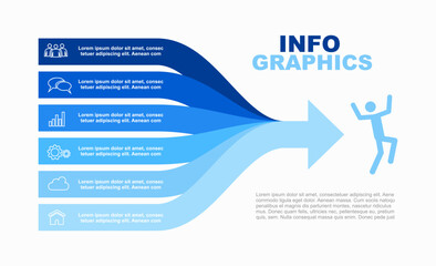 Infographic design template with place for your data. Vector illustration.