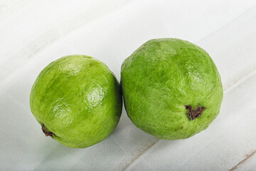 Fresh ripe green Guava fruit