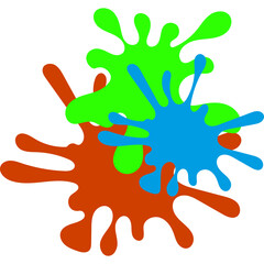 Ink Splash Multicolor
