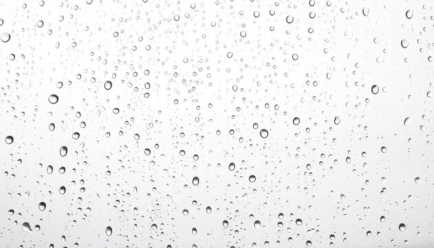 Water, droplets, and condensation create a beautiful closeup of nature’s purity—tiny crystal-clear beads form delicately on a smooth glass surface, revealing the mesmerizing texture of moisture and co