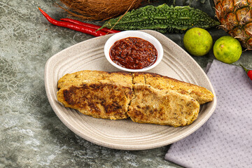 Indian chiken kebab minced meat