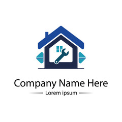Fototapeta premium Home repair logo