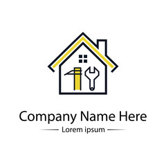 Home repair logo