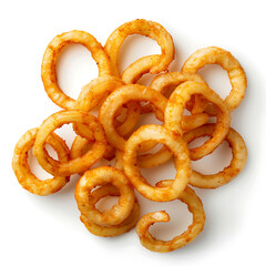 Golden Spiral Snacks: Crispy and Seasoned Rings