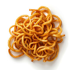 Golden Spiral Snacks: Crispy and Seasoned Twisted Chips