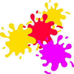 Ink Splash Multicolor