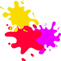Ink Splash Multicolor