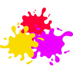 Ink Splash Multicolor