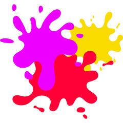 Ink Splash Multicolor