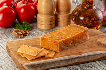 Gourmet hard aged parmesan cheese