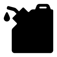 canister icon isolated on white background, vector illustration.