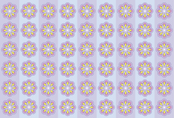 simple modern flower abstract textile fabric texture pattern background wallpaper decoration vector