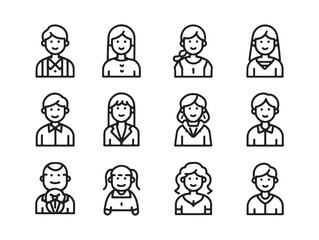 Volunteer Leader Minimalist Line Art