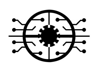 Obraz premium technology, circuit board vector