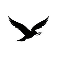 Bird silhouette logo, the download results from this image are fully used for fundraising for underprivileged children in Indonesia