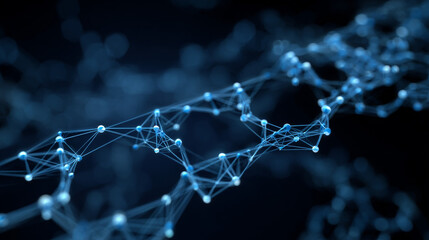 3D graphic of WEB3 emphasizing blockchain-based decentralization and peer-to-peer digital networks