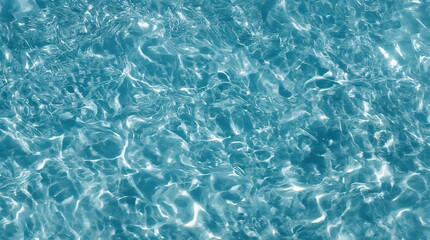 Obraz premium Light Blue Water Ripples Close View Background