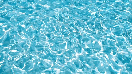Obraz premium Light Blue Water Ripples Close View Background