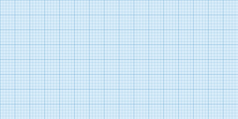 Grid blueprint graph paper for science and engineering design. Architecture drafting with lines and blue data. Ideal for sketch or technical use.