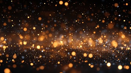 Fototapeta premium Create a festive christmas atmosphere with elegant golden ornaments and luxurious design