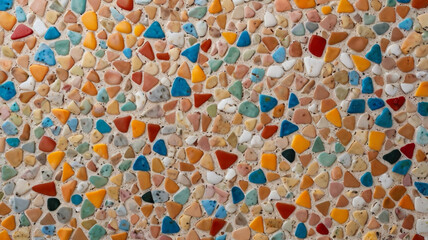 Colorful Matte Terrazzo Texture