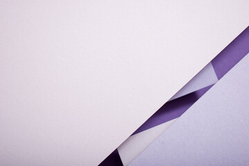 Abstract purple 3d geometric background, copy space
