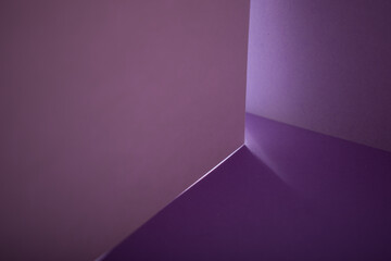 Two tone purple abstract background