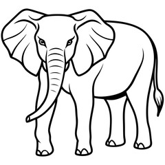 Elephants vector