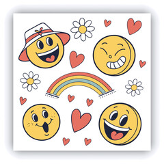 Speech Bubble Heart icons	