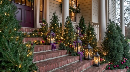 Fototapeta premium christmas tree with presents