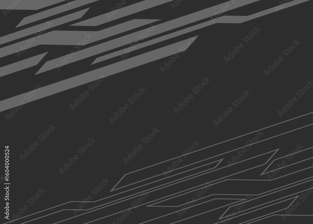Aufkleber Simple background with some random stripes pattern and with some copy space area