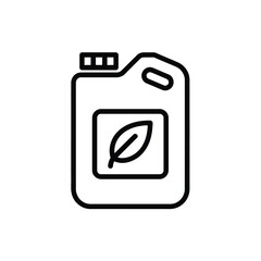 Eco Friendly Biofuel Container Depicts Renewable Energy and Sustainable Practices for a Greener Future