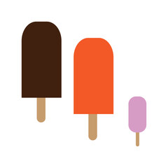  Minimal Flat Ice Cream icon