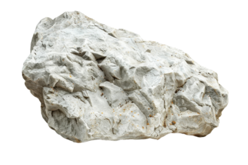 A large white rock transparent background