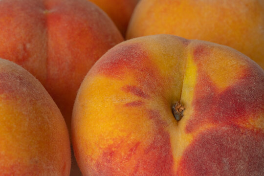 peaches close up