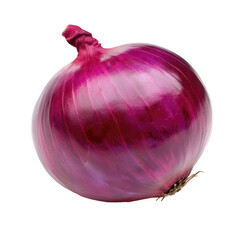 Close-up of a vibrant purple onion