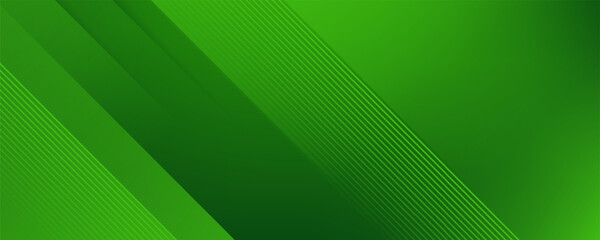 Abstract green sporty background template vector with shiny lines and lights. Green background with strong pattern design.Eps10 vector