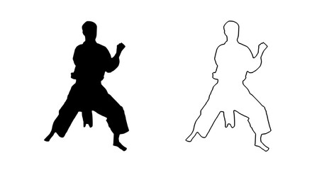 a black and white image of a couple of men playing black, couple, image, man, people, play, silhouette 