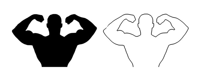 a black and white silhouette of a hand making a gesture with its fingers black, finger, fist, gesture, hand, muscle, silhouette 