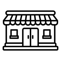 Supermarket icon vector image. Can be used for Supermarket.