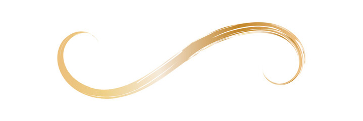 Luxury decoration text box golden brush element template design  file transparent . EPS 10 .