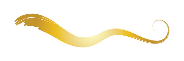 Luxury decoration text box golden brush element template design  file transparent . EPS 10 .